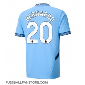 Manchester City Bernardo Silva #20 Replik Heimtrikot 2024-25 Kurzarm